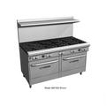 Southbend 4603DD 60" 10 Burner Commercial Gas Range w/ (2) Standard Ovens, Liquid Propane, Stainless Steel, Gas Type: LP