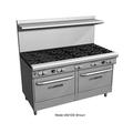 Southbend 4604AD-2CL 60" 6 Burner Commercial Gas Range w/ Charbroiler & (1) Standard & (1) Convection Ovens, Liquid Propane, Stainless Steel, Gas Type: LP, 115 V