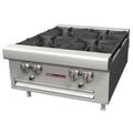 Southbend HDO-12 12" Gas Hotplate w/ (2) Burners & Manual Controls, Liquid Propane, Stainless Steel, Gas Type: LP