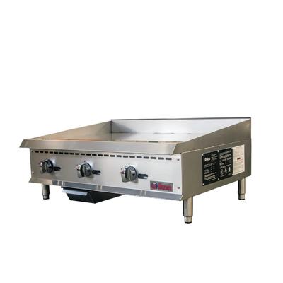 IKON ITG-36 NG 36" Gas Commercial Griddle w/ Thermostatic Controls - 1" Steel Plate, Convertible, Stainless Steel, Gas Type: LP