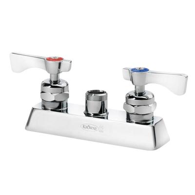 Krowne 15-3XXL Low Lead Deck Mounted Faucet w/ 4" Center, 4" Centers, Chrome