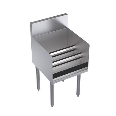 Krowne KR19-18RD 18" 3-Step Raised Liquor Display, Silver