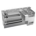 Krowne KR24-TCS76B-10 76" The Taffer Command Station w/ Cold Plate, Stainless, Stainless Steel
