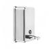 Thunder Group SLSD040V 40 oz Vertical Wall Mount Hand Soap Dispenser, Stainless Steel