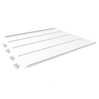 Hoshizaki HS-5317 Additional Epoxy Coated Shelf w/ (4) Stainless Pilaster Clips for RM-26, Stainless Steel