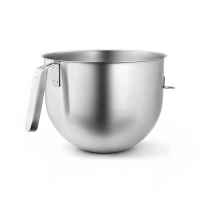 KitchenAid Commercial KSMC7QBOWL Stainless Steel Mixing Bowl for 7 qt Stand Mixers, Silver