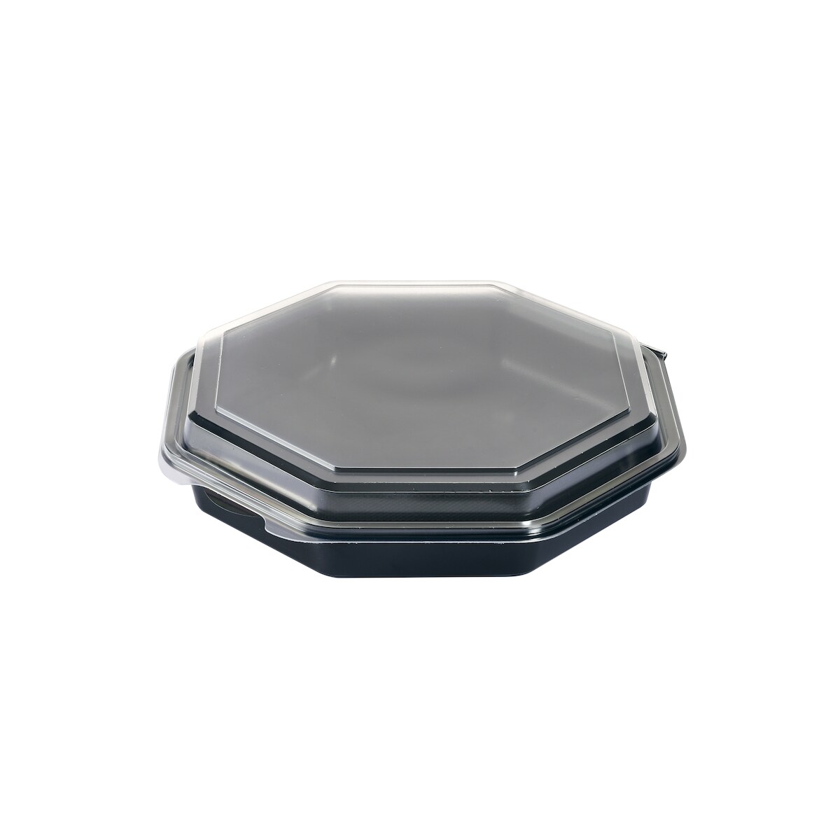 Duni Octaview® 230 x 230 x 50 mm Schwarz ungeteilt, 190 Stk/Krt (1 x 190 Stk) Image