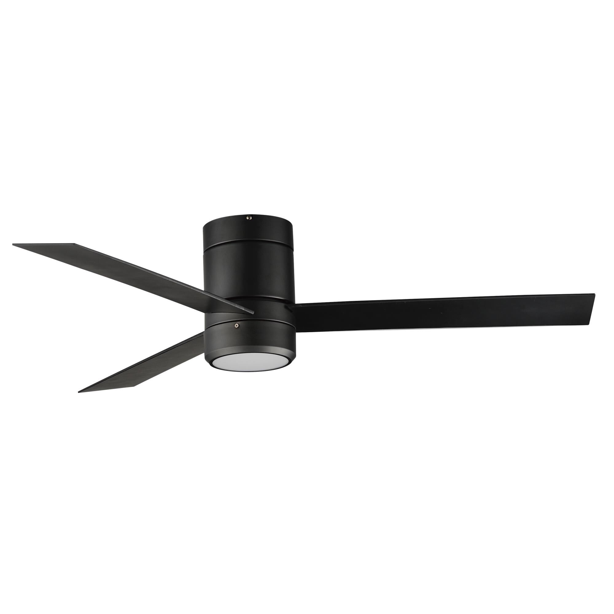 Maxim Lighting Tanker 52 Inch Flush Mount Fan with Light Kit - 88803BK
