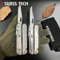 SWISS TECH 18 in 1 pinze pieghevoli Multitool strumento combinato multifunzionale forbici portatili