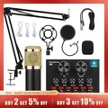 Bm800 v8 Soundkarte Set profession elles Audio-Kondensator mikrofon Studio Gesangs mikrofon für