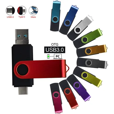 USB 3.0 USB-Stick otg 3 in 1 Typ-C 3.0 USB-Flash-Laufwerk 8GB 16GB 32GB Pen drive 64GB 3,0 GB Flash-USB-Speicher
