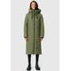 Winterjacke MARIKOO "Nadaree XVI" Gr. L, grün (olive leaf) Damen Jacken Winterjacken