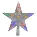 9.5" Lighted Color Changing 5 Point Star Tree Topper - White and Blue LED Lights - 9.5