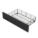 Metal Platform Bed Storage Bed w/4 Drawers, Metal Structure Bed Frame