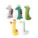 1pcs Pet Cat Toy Cute Animal Cat Grinding Catnip Toys Puppy Training Toy Bite-Resistant Clean Dog Chew Toy Pet Supplies