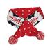 Pet Winter Neck Warmer Costume Xmas Pet Dog Knitted Scarf Dogs Christmas Outfit Christmas Dog Cat Santa Scarf for Puppy M Xmas Tree