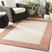 Hauteloom Redby Living Room Bedroom Patio Outdoor Area Rug - Indoor/Outdoor - Beige Red - 2 5 x 4 5