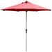 9 Patio Market Umbrella Outdoor Table Umbrella Aluminum Crank W/8 Ribs