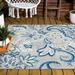 JONATHAN Y JONATHAN Y Lucena Paisley High-Low Indoor/Outdoor Area Rug 3 X 5 - Light Gray/Blue