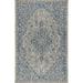 JONATHAN Y JONATHAN Y Palazzo Boho Medallion Textured Weave Indoor/Outdoor Area Rug 5 X 8 - Gray/Teal