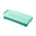 Tepsmf Large Capacity Clear Pencil Box Pencil Case for Kids Pencil Box for Kids Plastic Pencil Boxes Stackable Design Supply Boxes for Kids Boys School Classroom 1 Pack