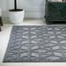 JONATHAN Y JONATHAN Y Peralta Neutral Geometric Indoor/Outdoor Area Rug 8 X 10 - Dark Gray