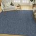 Nourison Practical Solutions Outdoor Navy Blue 9 x 12 Area Rug (9x12)