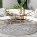 nuLOOM Rowan Braided Texture Indoor/Outdoor Area Rug 8 Gray