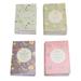 50 Pcs Birds and Flowers Series Mini Notebook Blank Pages Small Notebooks Exercise Book for Office School (Mixed Style)