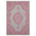 United Weavers of America Augusta Sant Andrea Pink Rectangle Area Rug - 5 ft. 3 in. x 7 ft. 6 in.