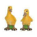 NRUDPQV Room Home Decor Creative Garden Garden Craft Ornament Resin Statue Decor Bird Statue Sculpture for Home Outdoors Home Decor Wall Door Decor Hangings Yellow