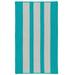 Rug Everglades Vertical Stripe Braided Area Rug Turquoise - 4 x 6 ft.