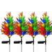 Giyblacko Garden LampsChristmas Decorations Outside Solar Christmas Tree Garden Stake Lights Outdoor Multi Color Solar Christmas Tree Lights For Outside Christmas Yard Holida