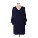 Laundry by Design Casual Dress: Blue Dresses - Women's Size 14