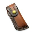 Folding Knife Sleeve Multitools Pouches Leathers Sheath Belt Pocket Knife Holder for Outdoor Camping BBQ Hunting