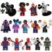 14Pcs Spider Minifigures Building Blocks Battle Hero Action Figures Set Collectible Superhero Minifigures Building Toys for Boys Kids Fans Gift for Birthday Christmas Halloween