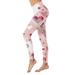 Tiqkatyck Workout Leggings for Women Clearance Valentine s Day Print High Waist Yoga Pants Women Joggers for Women for Women s Tights Compression Yoga Running Fitness High Waist Leggings Pink