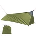 Yabuy Backpacking Tent Camping Sleeping Bag Tent Lightweight Single Person Tent with Mosquito Net