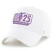 Men's '47 White NHL Hockey Fights Cancer 25th Anniversary Cleanup Adjustable Hat