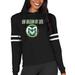 Women's Concepts Sport Black Colorado State Rams Marathon Lightweight Lounge Pullover Hoodie