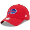 Women's New Era Red Buffalo Bills Main Core Classic 2.0 9TWENTY Adjustable Hat