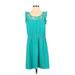 Gianni Bini Casual Dress: Teal Dresses - Women's Size Small