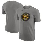 Men's Nike Charcoal Golden State Warriors 2023/24 City Edition Essential Warmup T-Shirt