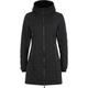 RH+ Damen Mantel Isolationsjacke 5 Elements Hybrid 3/4 Hoody, Größe XS in Schwarz