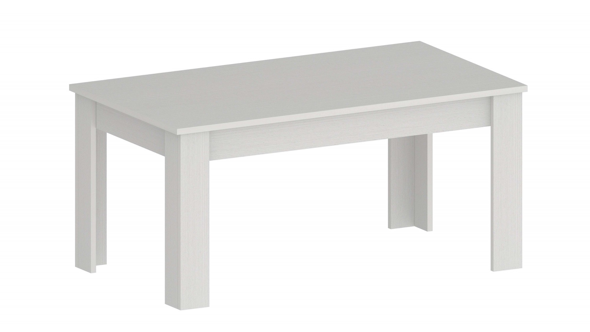 Esstisch INOSIGN "JESI", weiß (weiß, eiche weiß gekalkt, weiß, eiche weiß gekalkt, weiß, eiche weiß gekalkt), B:160cm H:75cm T:90cm, Tische