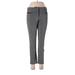 Apt. 9 Dress Pants - Low Rise: Gray Bottoms - Women's Size 12 Petite