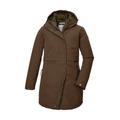 Parka G.I.G.A. DX BY KILLTEC "GW 41 WMN PRK" Gr. 50, braun Damen Jacken Parkas