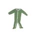 Carter's Long Sleeve Outfit: Green Stripes Bottoms - Size 9 Month