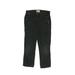 Crewcuts Jeans - Adjustable: Black Bottoms - Kids Girl's Size 7 - Black Wash