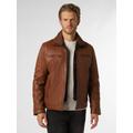 Nils Sundström Lederjacke Herren cognac, 54